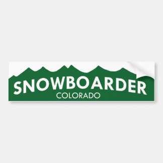 Autocollant De Voiture Adhésif pour pare-chocs de surfeur du Colorado