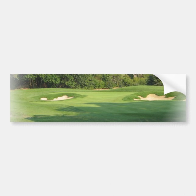 Autocollant De Voiture Adhésif pour pare-chocs de terrain de golf (Devant)