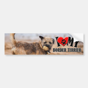 Autocollant De Voiture Adhésif pour pare-chocs de Terrier de frontière