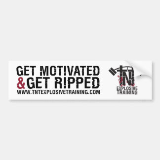 AUTOCOLLANT DE VOITURE ADHÉSIF POUR PARE-CHOCS DE TNT