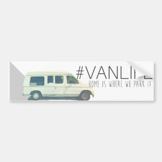Autocollant De Voiture Adhésif pour pare-chocs de #VANLIFE