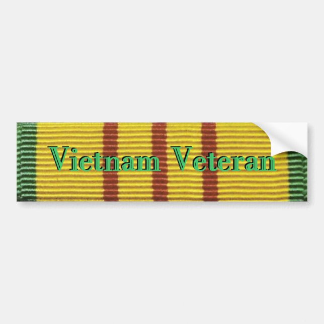 Autocollant De Voiture Adhésif pour pare-chocs de vétéran du Vietnam (Devant)