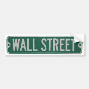 Autocollant De Voiture Adhésif pour pare-chocs de Wall Street