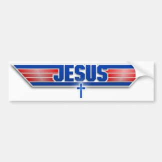 Autocollant De Voiture Adhésif pour pare-chocs de Wingman de Jésus-Christ