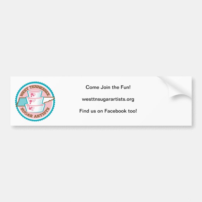 Autocollant De Voiture Adhésif pour pare-chocs de WTSA (Devant)