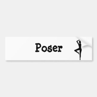 Autocollant De Voiture Adhésif pour pare-chocs de yoga