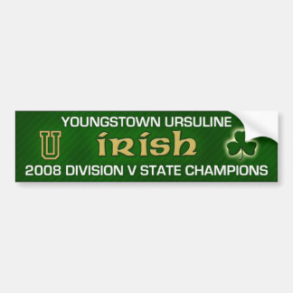 Autocollant De Voiture Adhésif pour pare-chocs de Youngstown Ursuline