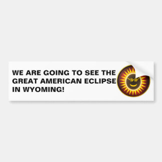 Autocollant De Voiture Adhésif pour pare-chocs d'éclipse du Wyoming