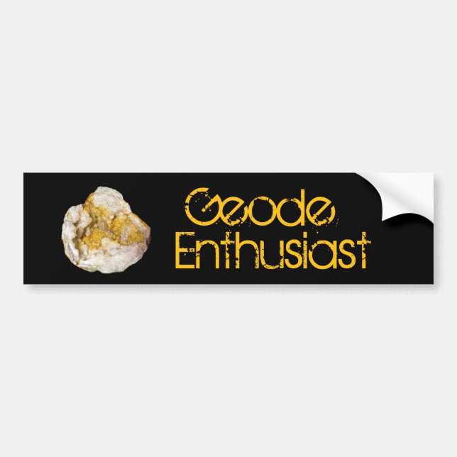 Autocollant De Voiture Adhésif pour pare-chocs d'enthousiaste de Geode (Devant)