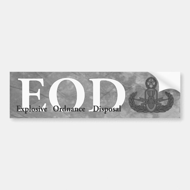 Autocollant De Voiture Adhésif pour pare-chocs d'EOD (Devant)