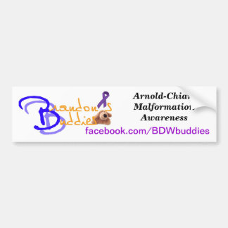 Autocollant De Voiture Adhésif pour pare-chocs des amis de Brandon