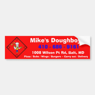 Autocollant De Voiture Adhésif pour pare-chocs des Doughboys de Mike