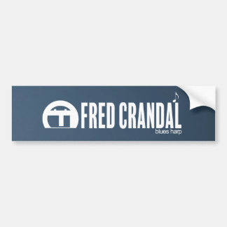 Autocollant De Voiture Adhésif pour pare-chocs d'harpe de bleus de Fred
