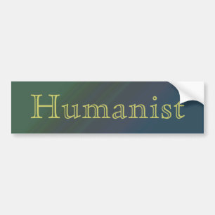 Autocollant De Voiture Adhésif pour pare-chocs d'humaniste