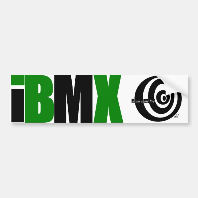 Autocollant De Voiture adhésif pour pare-chocs d'iBMX (Devant)