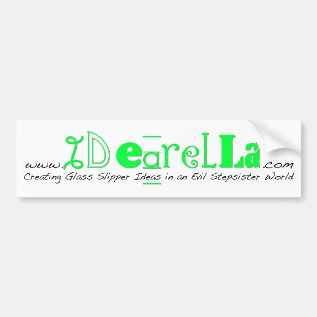 Autocollant De Voiture Adhésif pour pare-chocs d'Idearella (Devant)