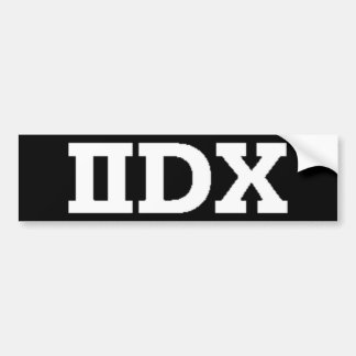 Autocollant De Voiture Adhésif pour pare-chocs d'IIDX