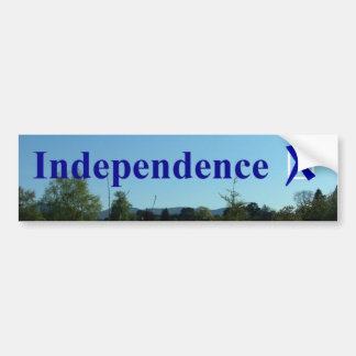Autocollant De Voiture Adhésif pour pare-chocs d'IndependenceX