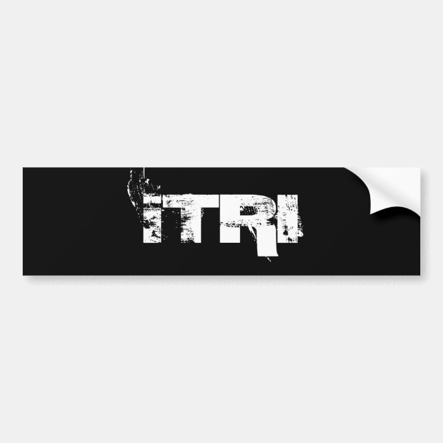 Autocollant De Voiture adhésif pour pare-chocs d'iTRI (Devant)