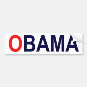 Autocollant De Voiture Adhésif pour pare-chocs d'OBAMA