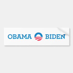 Autocollant De Voiture Adhésif pour pare-chocs d'Obama Biden