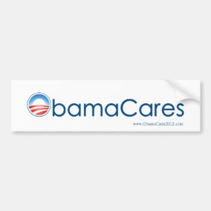 Autocollant De Voiture Adhésif pour pare-chocs d'ObamaCares (bleu sur le