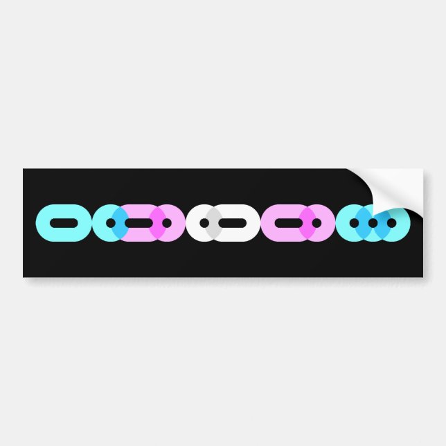 Autocollant De Voiture Adhésif pour pare-chocs d'obscurité de barre de (Devant)