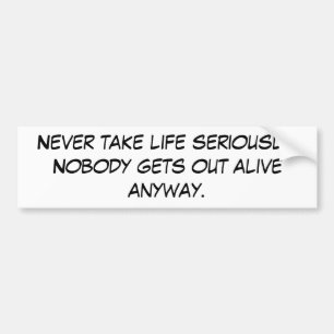 Autocollant De Voiture Adhésif pour pare-chocs drôle
