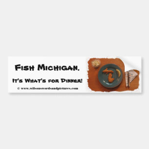 Autocollant De Voiture Adhésif pour pare-chocs du Michigan