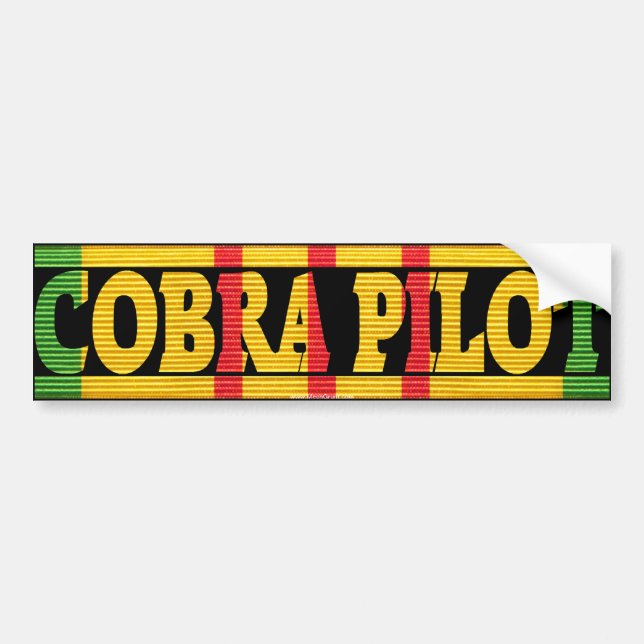 Autocollant De Voiture Adhésif pour pare-chocs du pilote VSM de cobra (Devant)