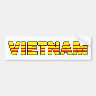 Autocollant De Voiture Adhésif pour pare-chocs du Vietnam