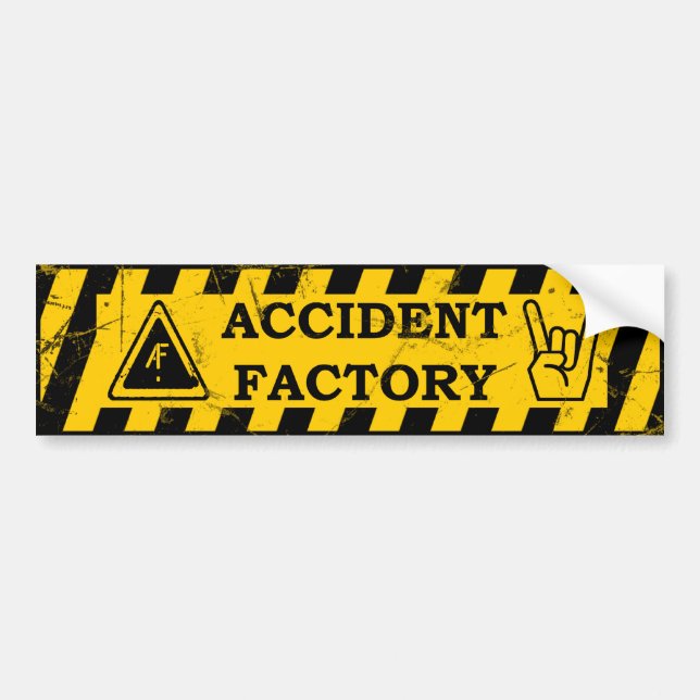 Autocollant De Voiture Adhésif pour pare-chocs d'usine d'accidents (Devant)
