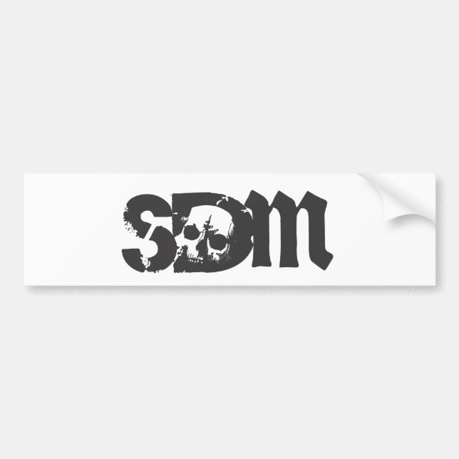 Autocollant De Voiture Adhésif pour pare-chocs en difficulté de batteur (Devant)