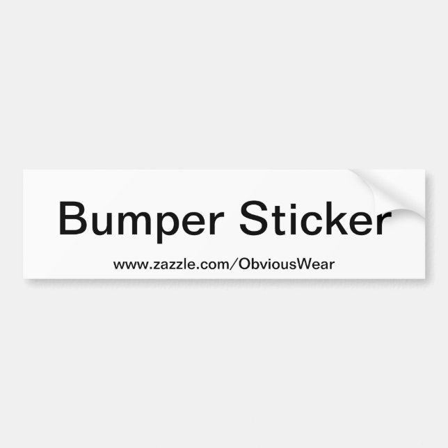 Autocollant De Voiture Adhésif pour pare-chocs évident (Devant)