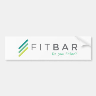 Autocollant De Voiture Adhésif pour pare-chocs : Faites-vous FitBar ?