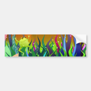 Autocollant De Voiture Adhésif pour pare-chocs fantastique de grenouille