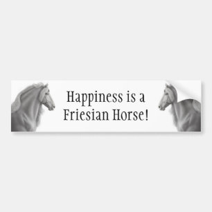 Autocollant De Voiture Adhésif pour pare-chocs frison de cheval