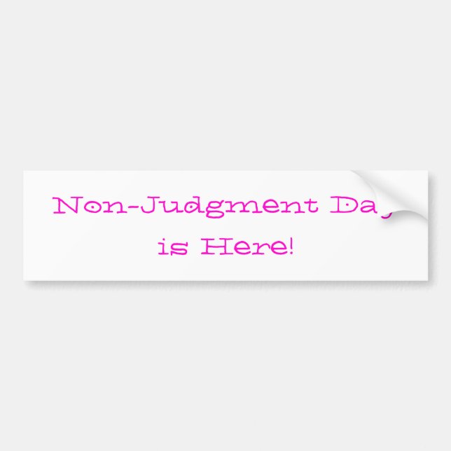 Autocollant De Voiture Adhésif pour pare-chocs impressionnant ! (Devant)