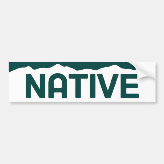 Autocollant De Voiture Adhésif pour pare-chocs indigène du Colorado