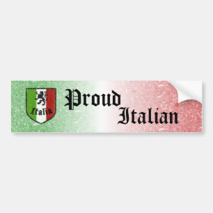 Autocollant De Voiture Adhésif pour pare-chocs italien fier