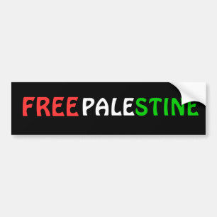 Autocollant De Voiture Adhésif pour pare-chocs LIBRE de la PALESTINE