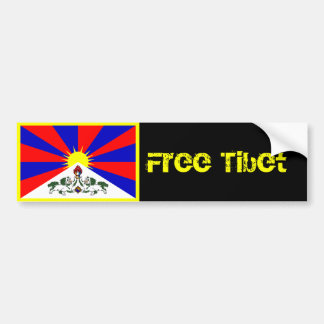 Autocollant De Voiture Adhésif pour pare-chocs libre du Thibet