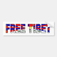 Adhésif pour pare-chocs libre du Thibet