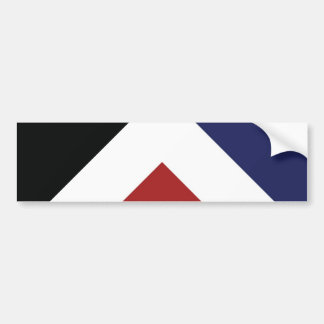 Autocollant De Voiture Adhésif pour pare-chocs maximal rouge de drapeau