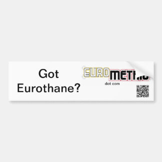 Autocollant De Voiture Adhésif pour pare-chocs obtenu d'Eurothane