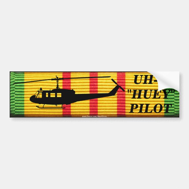 Autocollant De Voiture Adhésif pour pare-chocs pilote de ruban d'UH-1 (Devant)
