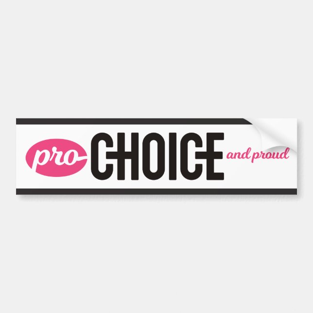 Autocollant De Voiture Adhésif pour pare-chocs pour l'avortement et (Devant)
