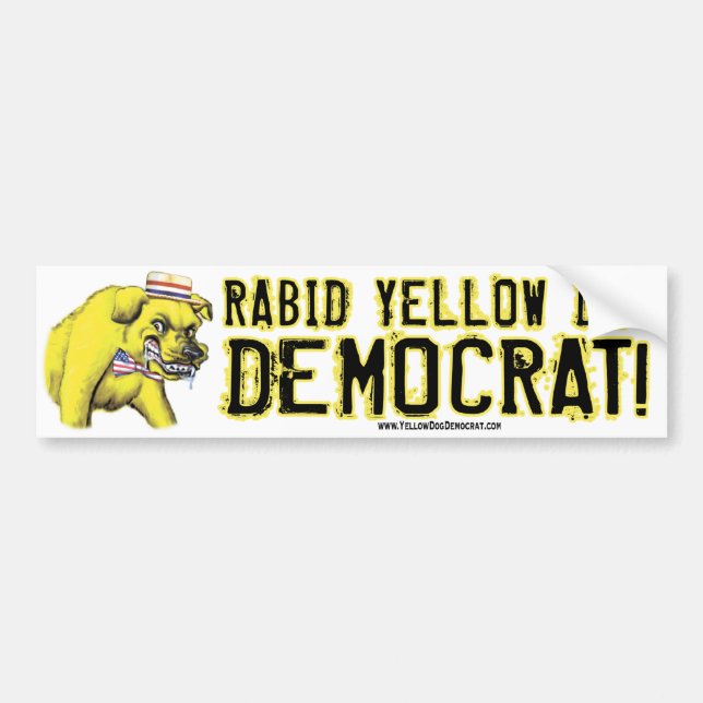 Autocollant De Voiture Adhésif pour pare-chocs rabique de Démocrate de (Devant)