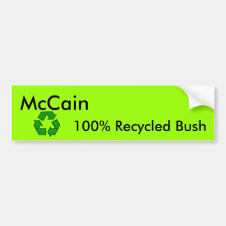 Autocollant De Voiture Adhésif pour pare-chocs Recyclé de Bush