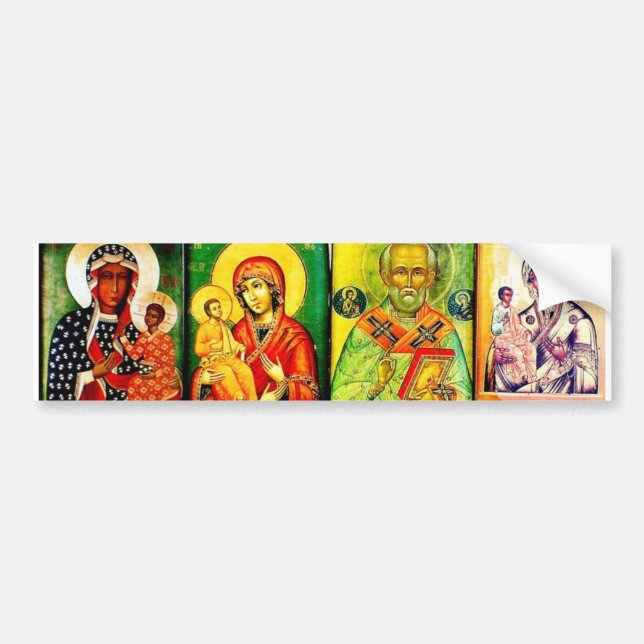 Autocollant De Voiture Adhésif pour pare-chocs religieux de thème (Devant)